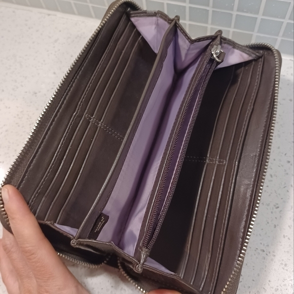 COACH Terry Cloth wallet - Picture 5 of 10